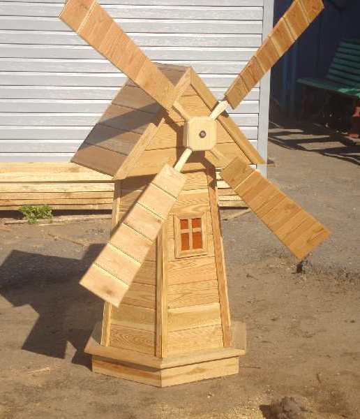 Деревянная декоративная мельница купить в Волгограде